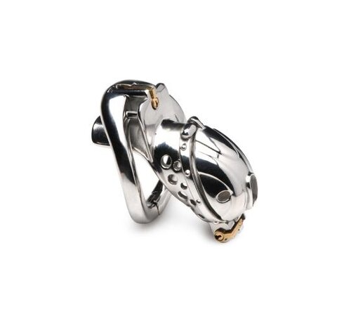 Master Series Entrapment Deluxe Locking Chastity Cage