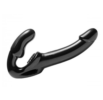 Strap U Strapless Voorbind Dildo - Zwart