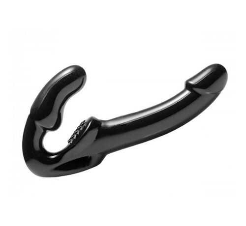 Strap U Strapless Voorbind Dildo - Zwart