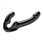 Strapless Voorbind Dildo - Zwart