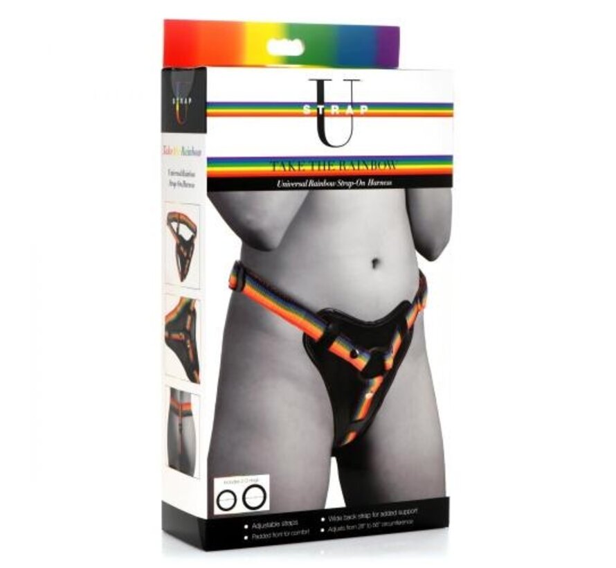 Take the Rainbow Universeel Strap-on Harnas