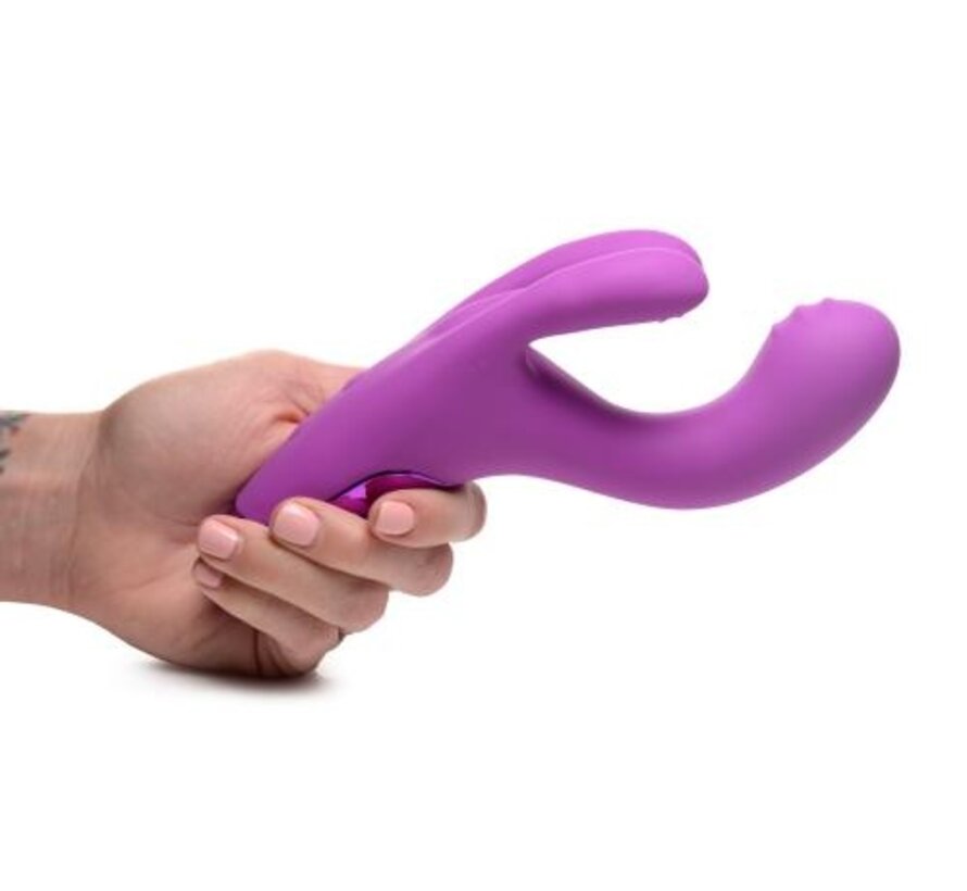 Triple Rabbit Vibrator - Paars