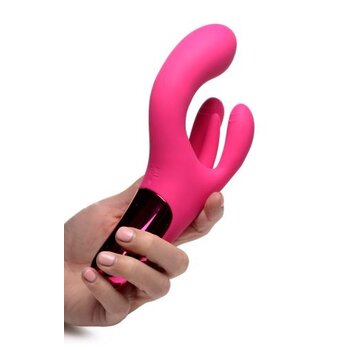 Bang! Triple Rabbit Vibrator - Roze