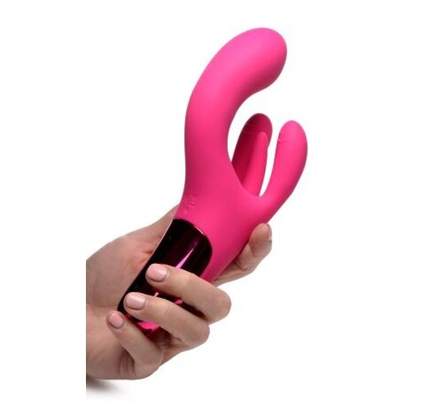 Bang! Triple Rabbit Vibrator - Roze