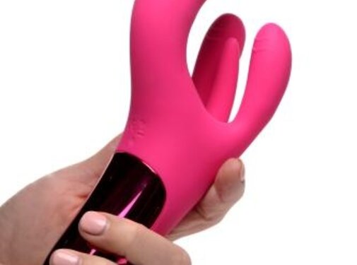 Bang! Triple Rabbit Vibrator - Roze