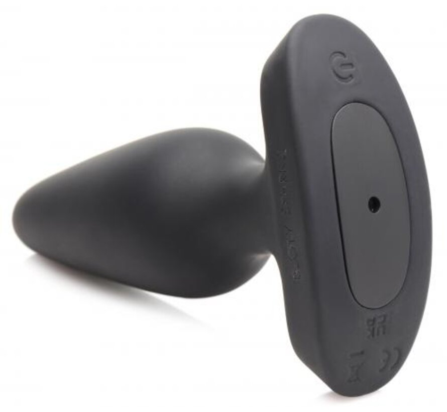 Laser Heart Siliconen Anaal Plug - Medium