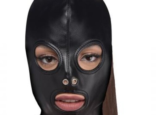 Strict Bondage Hoofd Masker Met Paardenstaart
