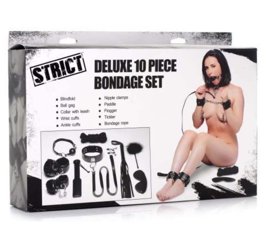 10-Delige Luxe Bondage Set