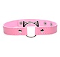 Kinky Kitty Ring Slim Choker - Roze