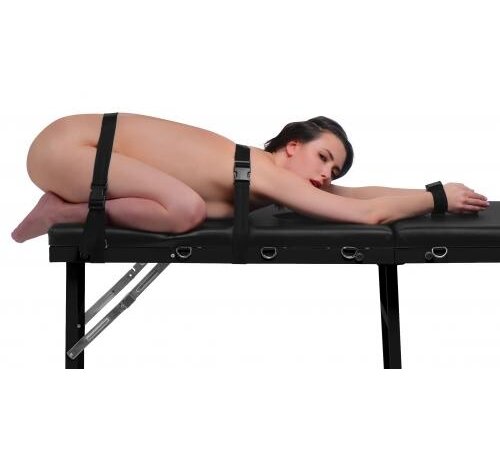 Master Series Bondage Massage Bed Met Boeien