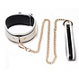 Kink in the Dark - Glow In De Dark Halsband Met Riem