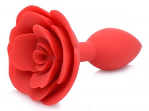 Master Series Booty Bloom Rose Siliconen Anaal Plug - Medium