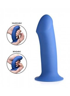 Squeeze-It Squeeze-It Dikke Dildo - Blauw