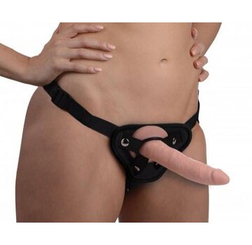 Strap U Realistische Dildo Met Harnas - 19.5 cm.