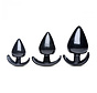 Triple Spades Driedelige Buttplug Set