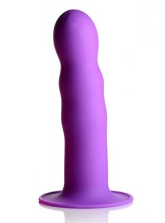 Squeeze-It Squeeze-It Wavy Dildo - Paars