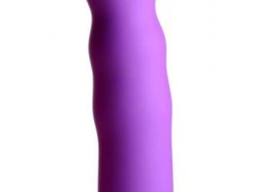 Squeeze-It Squeeze-It Wavy Dildo - Paars