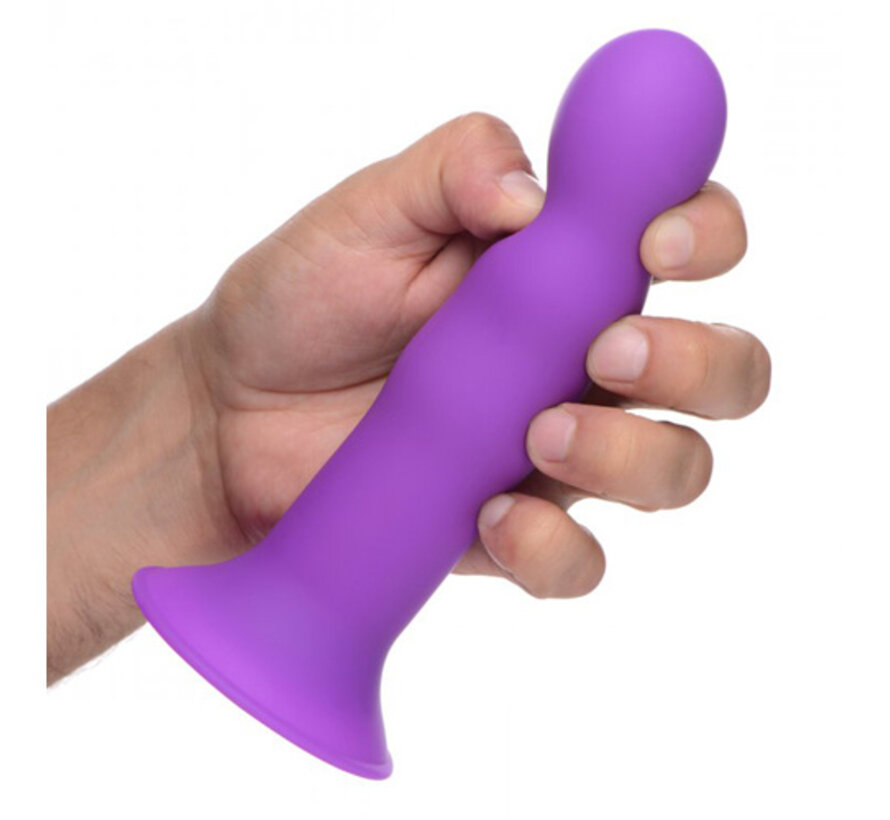 Squeeze-It Wavy Dildo - Paars