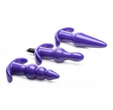 Frisky Thrill Trio Anaal Plug - Set Van 3 - Paars