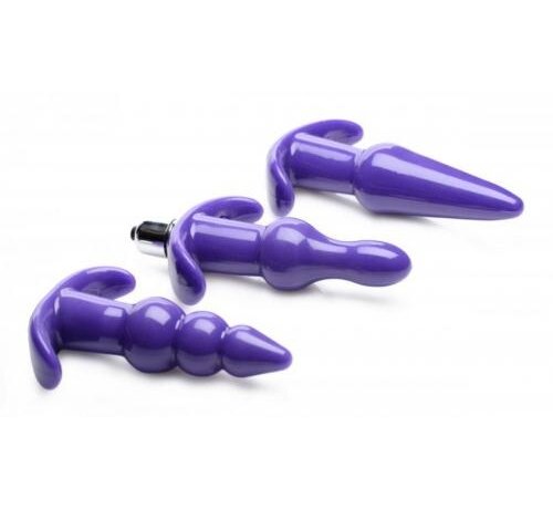 Frisky Thrill Trio Anaal Plug - Set Van 3 - Paars