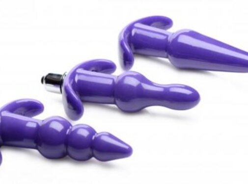 Frisky Thrill Trio Anaal Plug - Set Van 3 - Paars