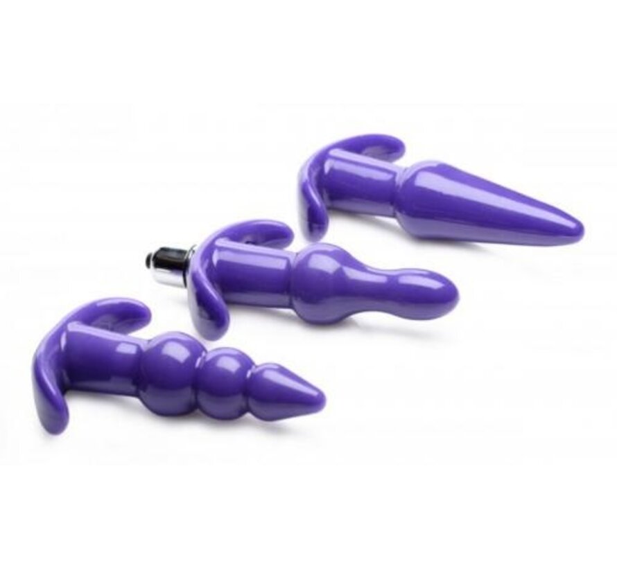 Thrill Trio Anaal Plug - Set Van 3 - Paars