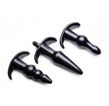 Frisky Thrill Trio Anaal Plug - Set van 3 - Zwart