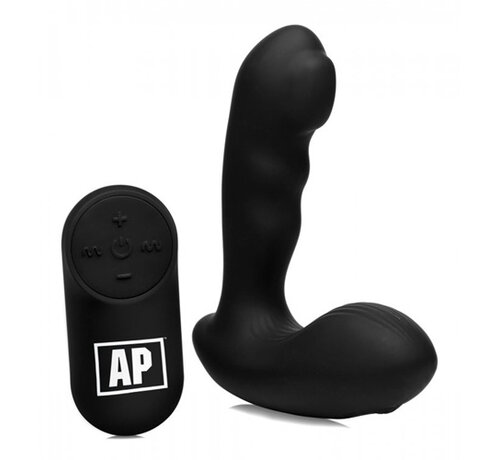 Alpha-Pro P-Milker Prostaat Vibrator Met Bewegende Kraal