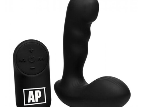 Alpha-Pro P-Milker Prostaat Vibrator Met Bewegende Kraal