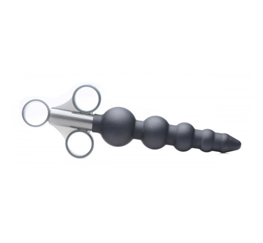 Glijmiddel Launcher met Oplopende Anal Beads