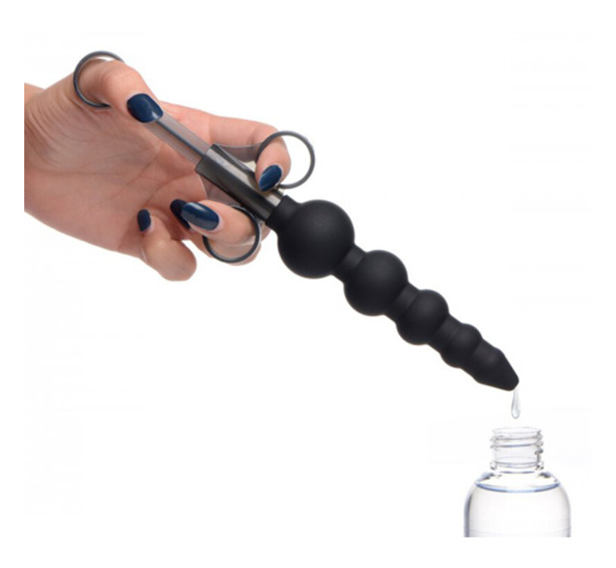 Glijmiddel Launcher met Oplopende Anal Beads