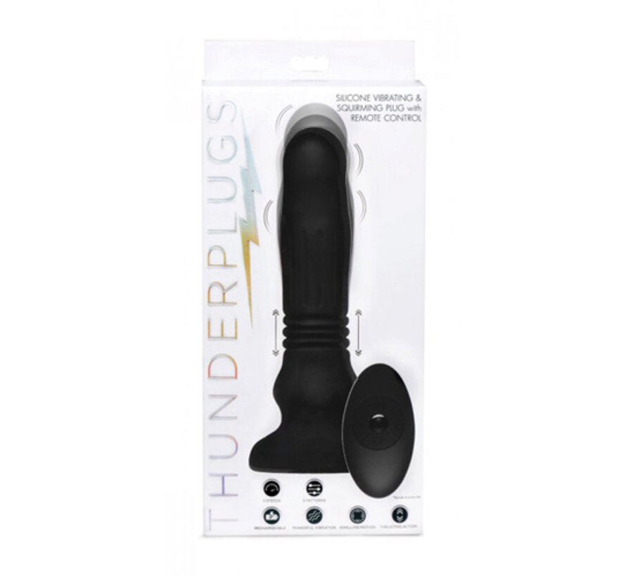 Thunderplug Stotende & Vibrerende Anaal Vibrator