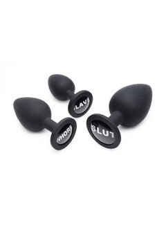 Master Series Dirty Words Buttplug Set