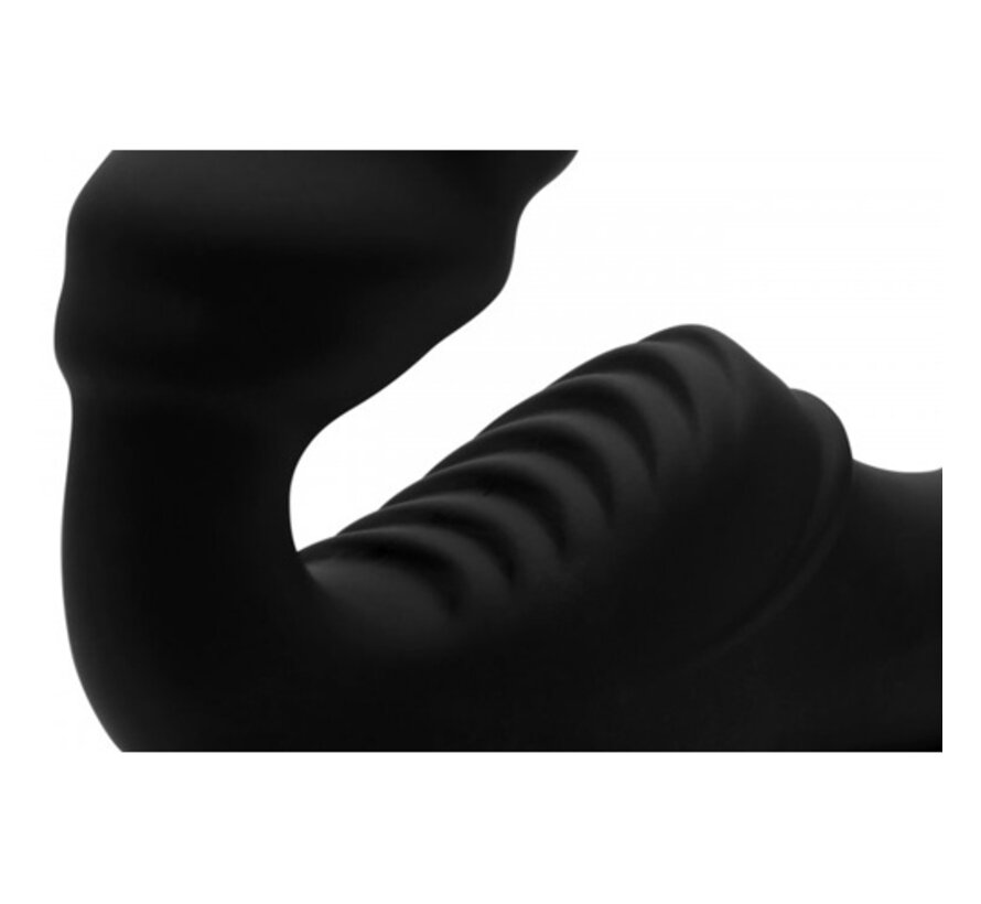 Pro Rider Strapless Strap-on Vibrator - Zwart