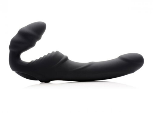 Strap U Slim Rider Strapless Strap-on Vibrator