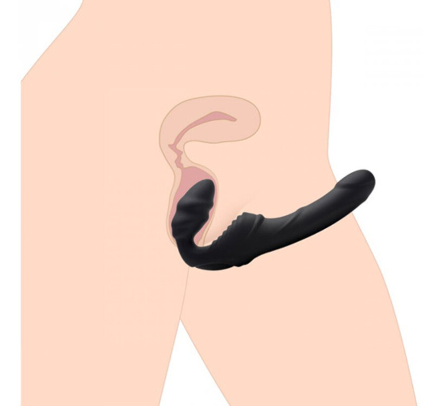 Slim Rider Strapless Strap-on Vibrator