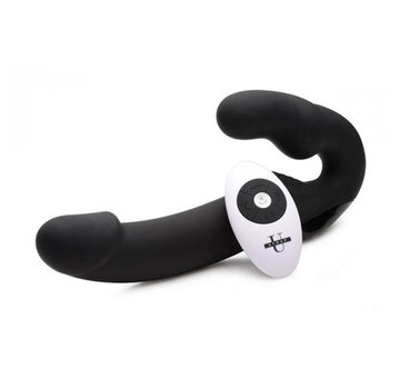 Strap U Urge Strapless Strap-On Vibrator - Zwart