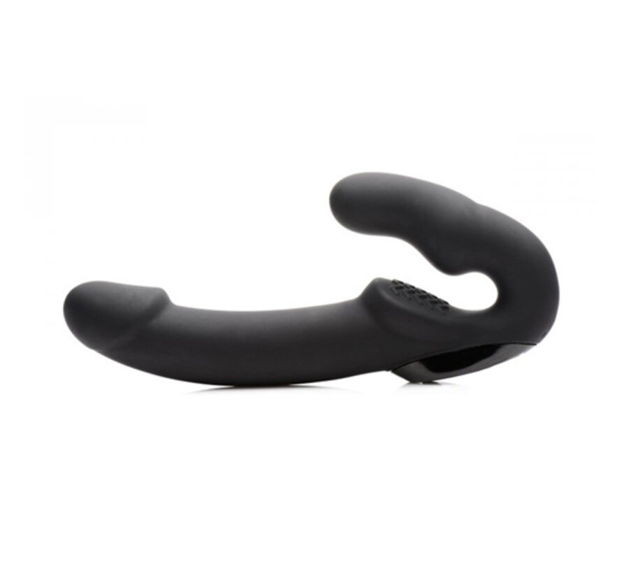 Urge Strapless Strap-On Vibrator - Zwart