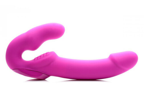 Strap U Evoke Vibrerende Strapless Strap-On - Roze