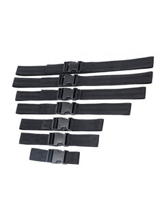 Master Series Subdued 7-Delige Bondageriemen Set