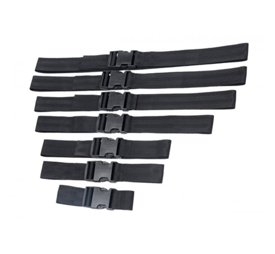 Subdued 7-Delige Bondageriemen Set