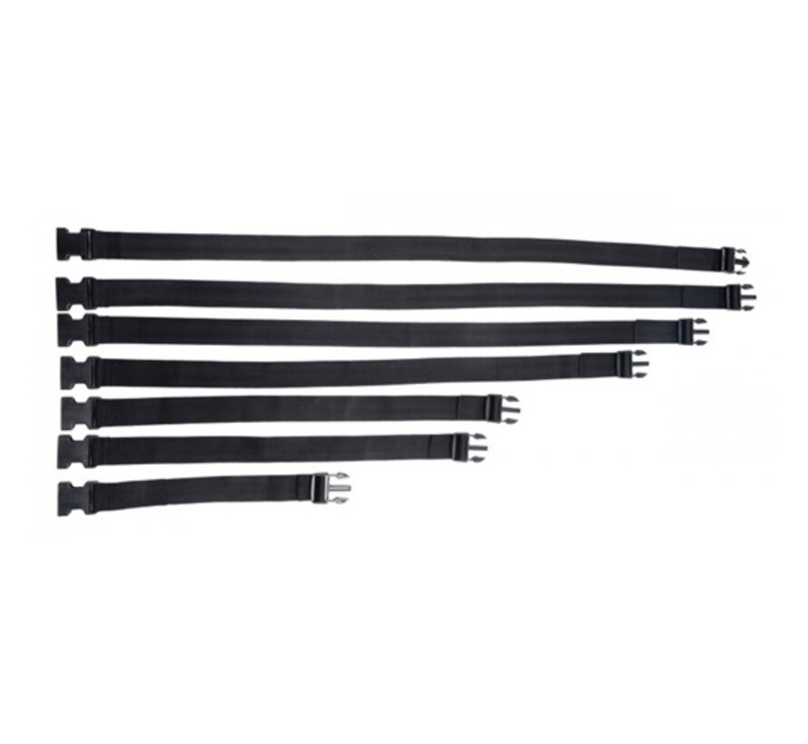 Subdued 7-Delige Bondageriemen Set