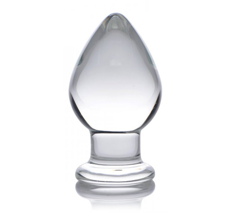 Molten - XL Glazen Buttplug