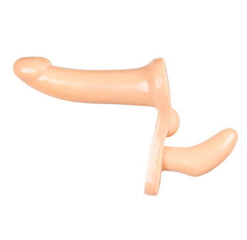 Strap U Plena II Dubbele Voorbind Dildo + Harnas