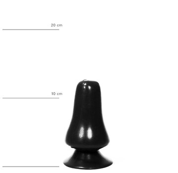 All Black Buttplug 12 cm - Zwart