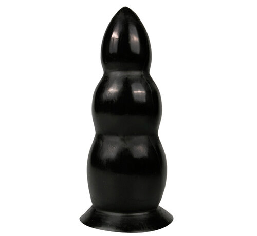 All Black Dildo 23 cm - Zwart