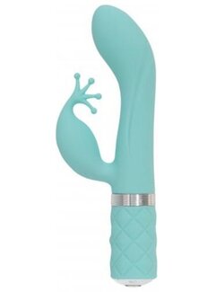 Pillow Talk Pillow Talk - Kinky Rabbit & G-Spot Vibrator - Teal