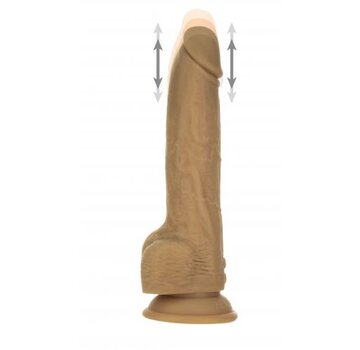 Naked Addiction Naked Addiction - Realistische Stotende Dildo met Afstandsbediening - 23 cm