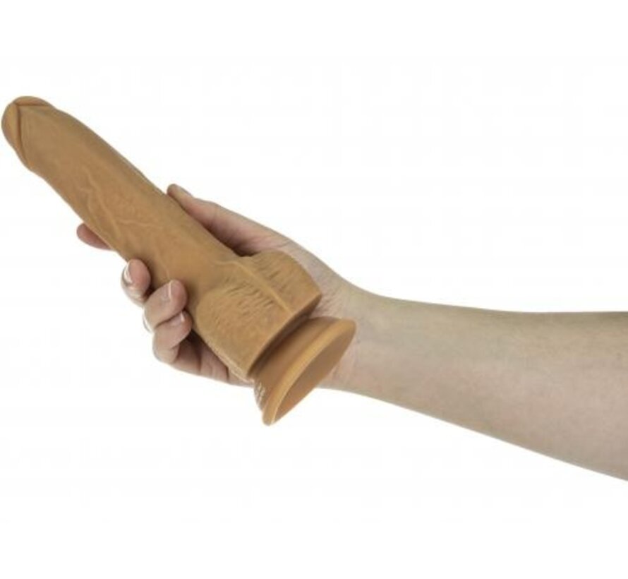 Naked Addiction - Realistische Stotende Dildo met Afstandsbediening - 23 cm