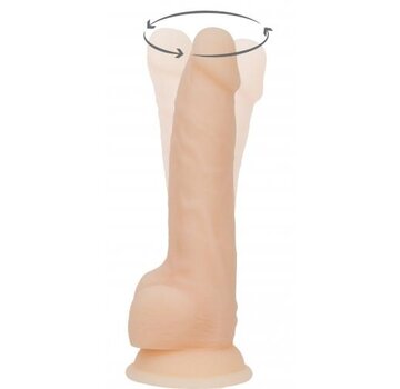 Naked Addiction Naked Addiction - Realistische Roterende Dildo Met Afstandsbediening - 18 cm